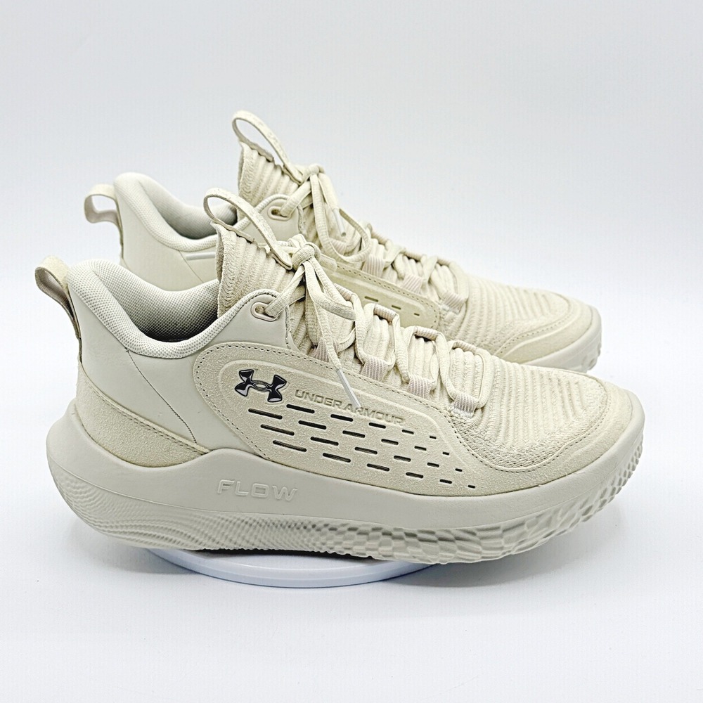 Under Armour UA‎ Flow Breakthru 5 LUX Womens Size 10 Basketball Shoes Taupe NEW